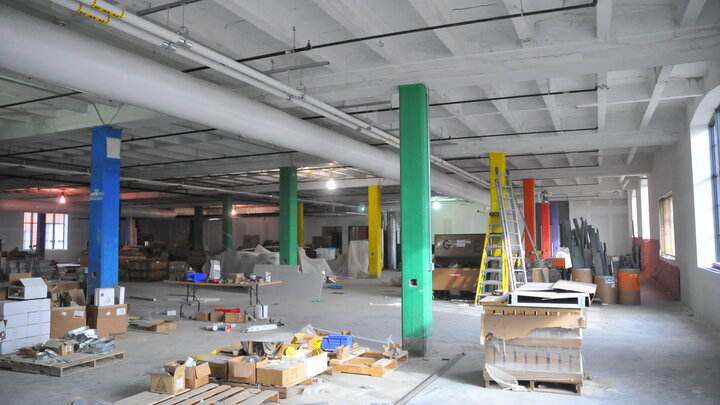 The former Nebraska State Fair exhibit space on the first floor of the 4-H Building at Nebraska Innovation Campus has been reserved for a Maker Space and the NIC’s business accelerator. University administrators are seeking funds to create the space, which would allow individuals access to a variety of tools.