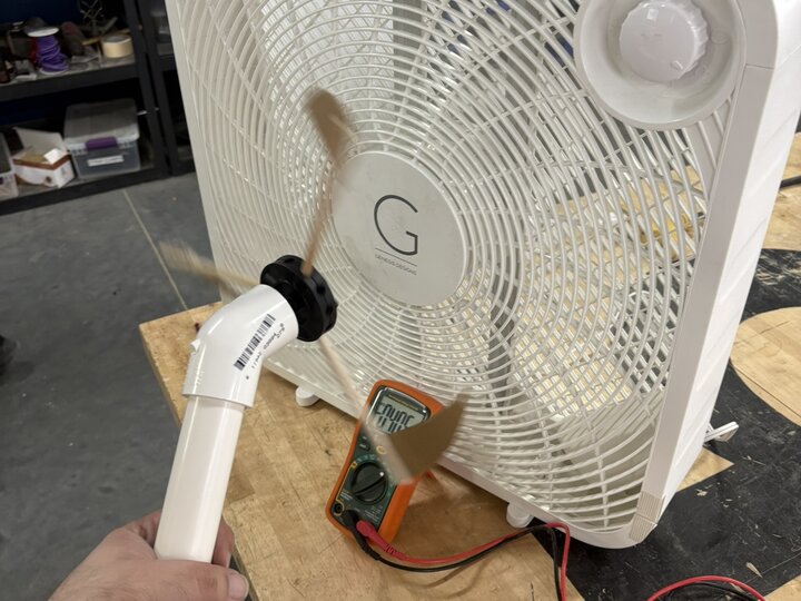 Testing a Wind Turbine