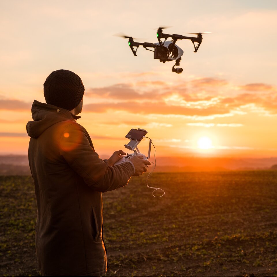 Drone Flying at Nebraska Innovation Studio